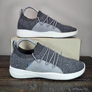 Vessi Cityscape Classic Womens Size 8 Lace Up Waterproof Shoes Charcoal Gray